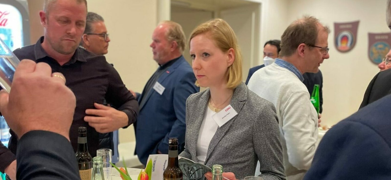Annika Fohn beim Handwerksschoppen